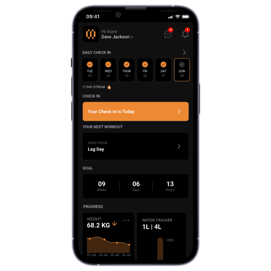 Coach video message on iphone