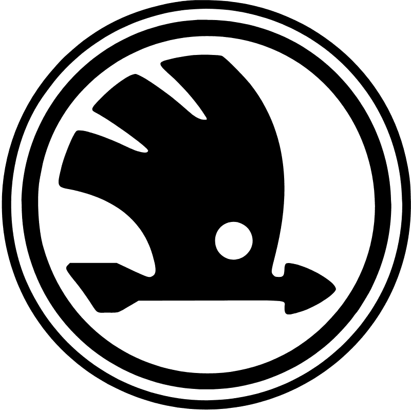 EV slim laden met Skoda logo