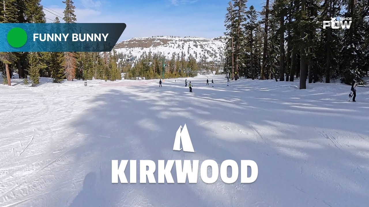 Funny Bunny Kirkwood – Easy Beginner Run via Bunny Lift