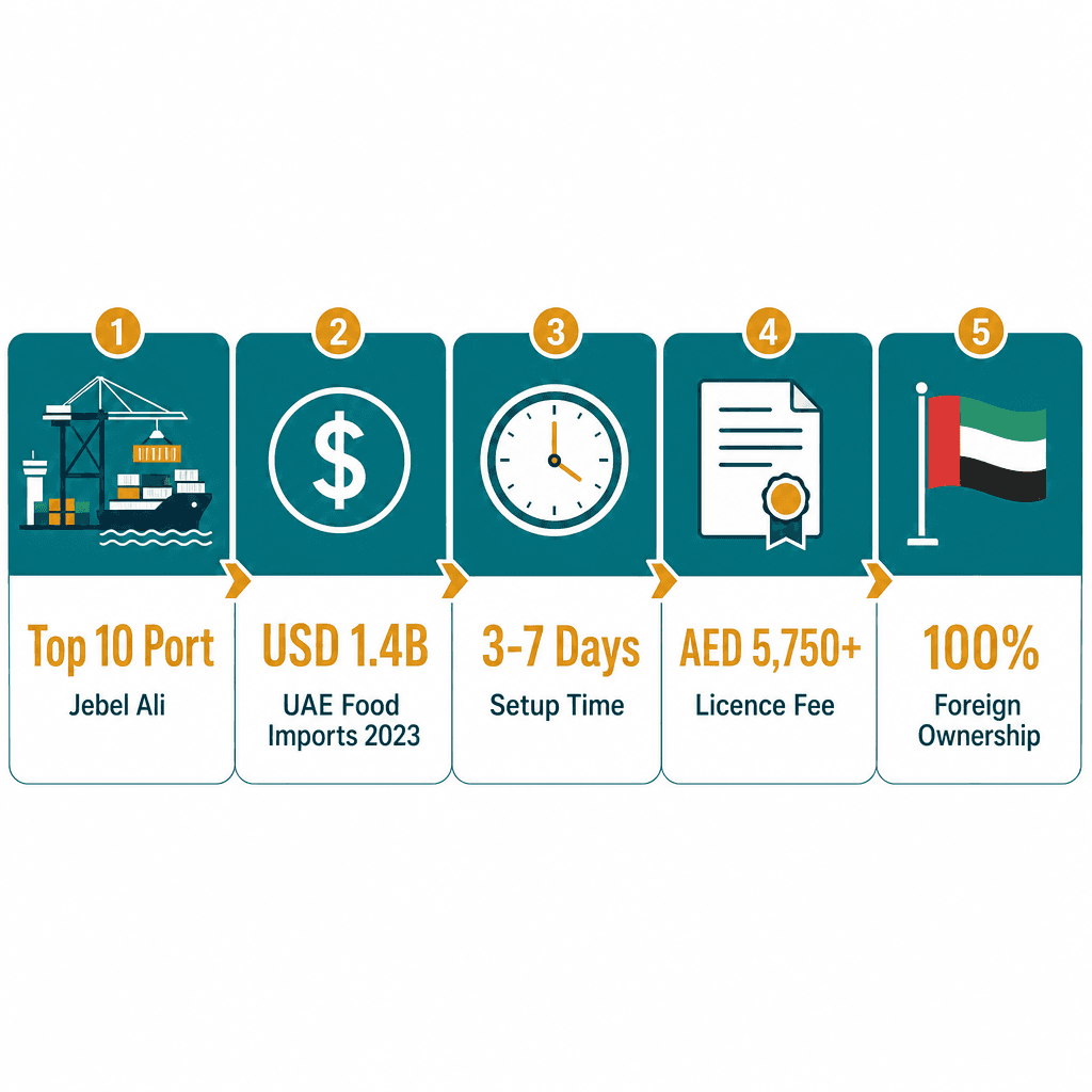 Infographic: Apply for a Salt Trading License in Dubai