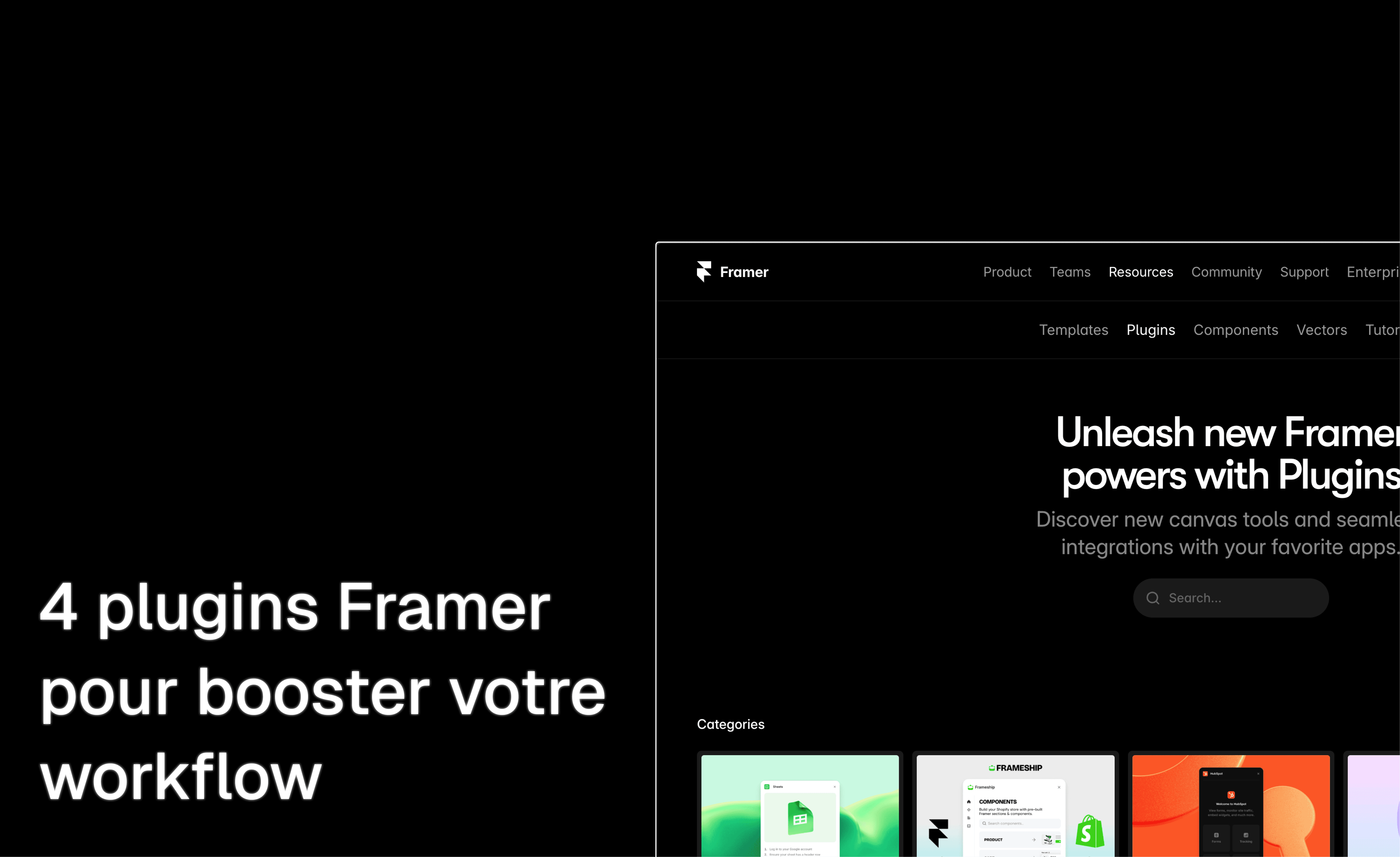Miniature de l'article "4 plugins Framer pour booster votre workflow"