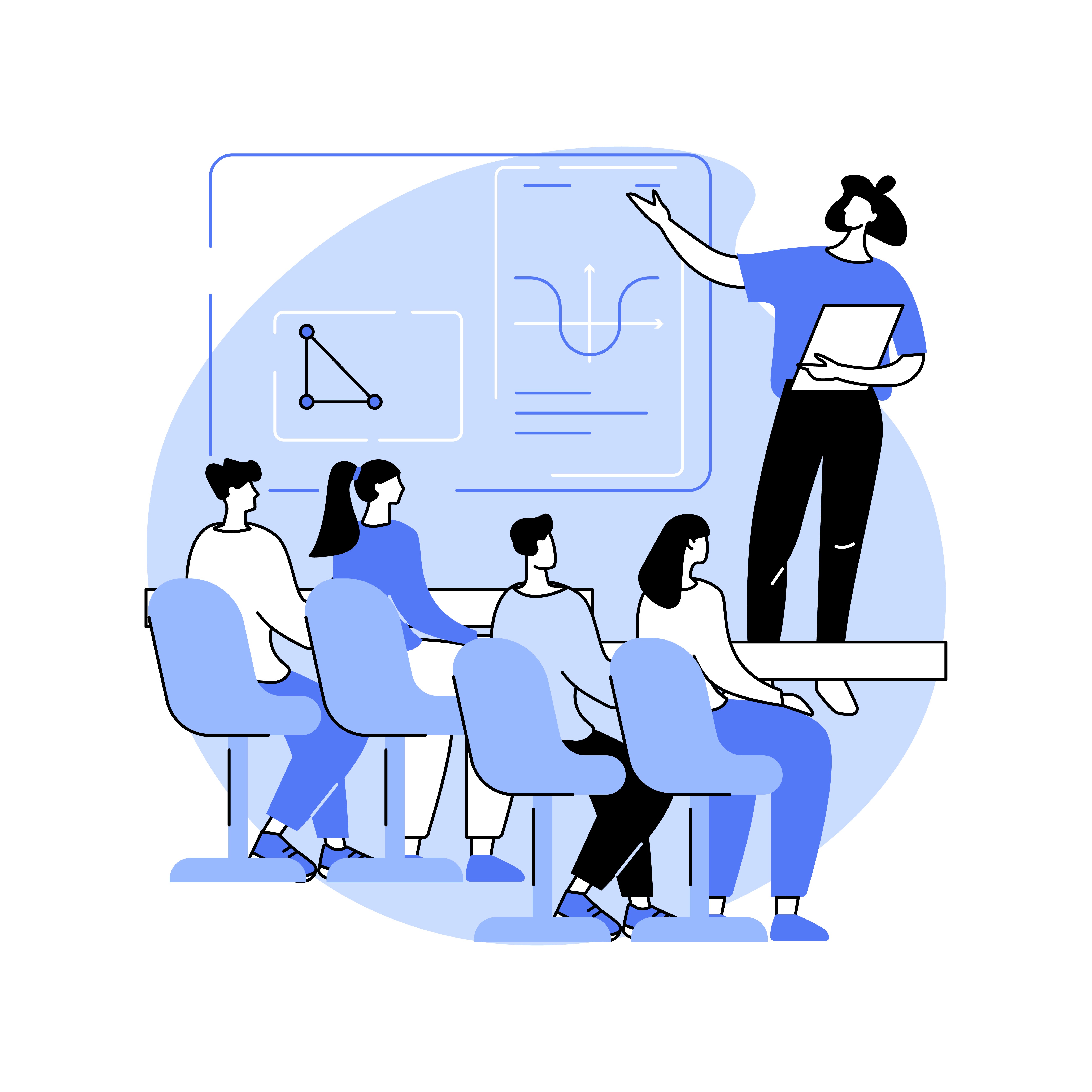 woman in black and white polka dot shirt sitting on chair