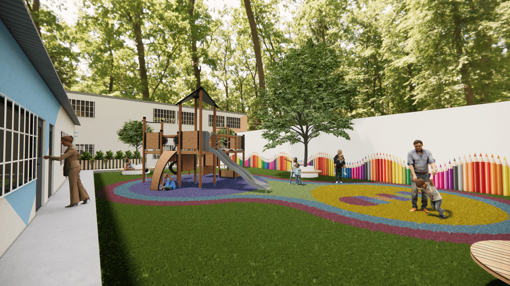 Purple & White business cards