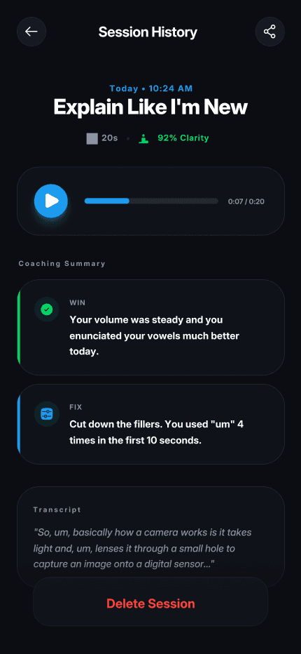 Speakmaxx screenshot