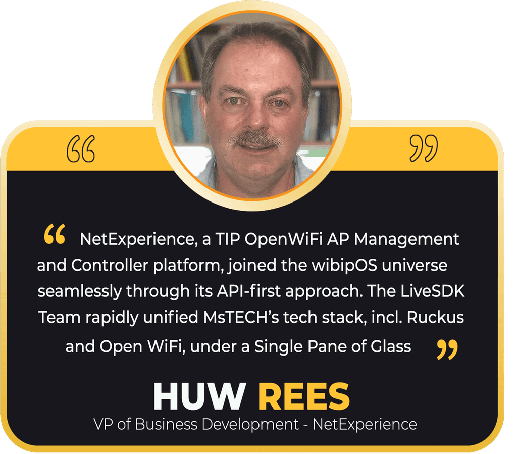 Huw Rees testimonial - VP of Business Development, NetExperience