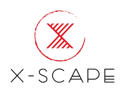 Logo with X-Scape written underneath