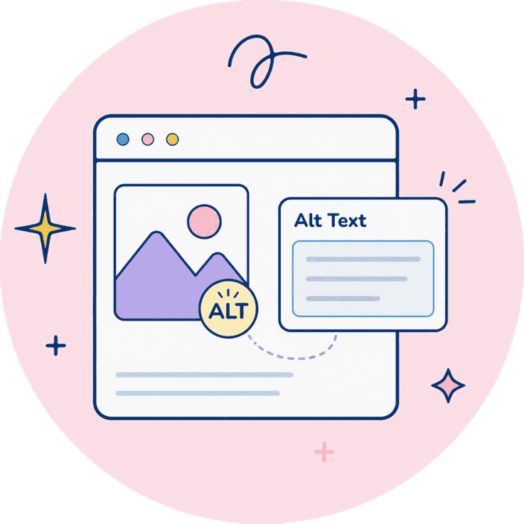 Illustration for features curate posts