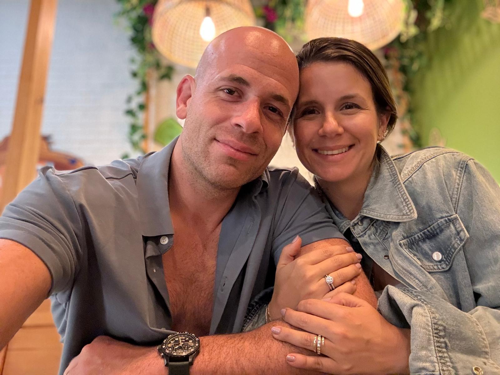 Founder with family, candid moment