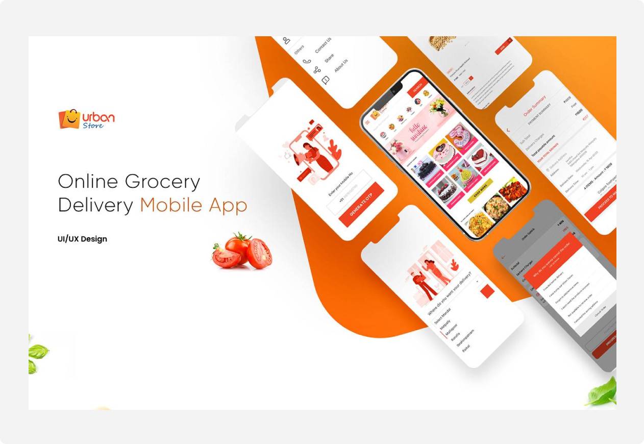 Urban store grocery app