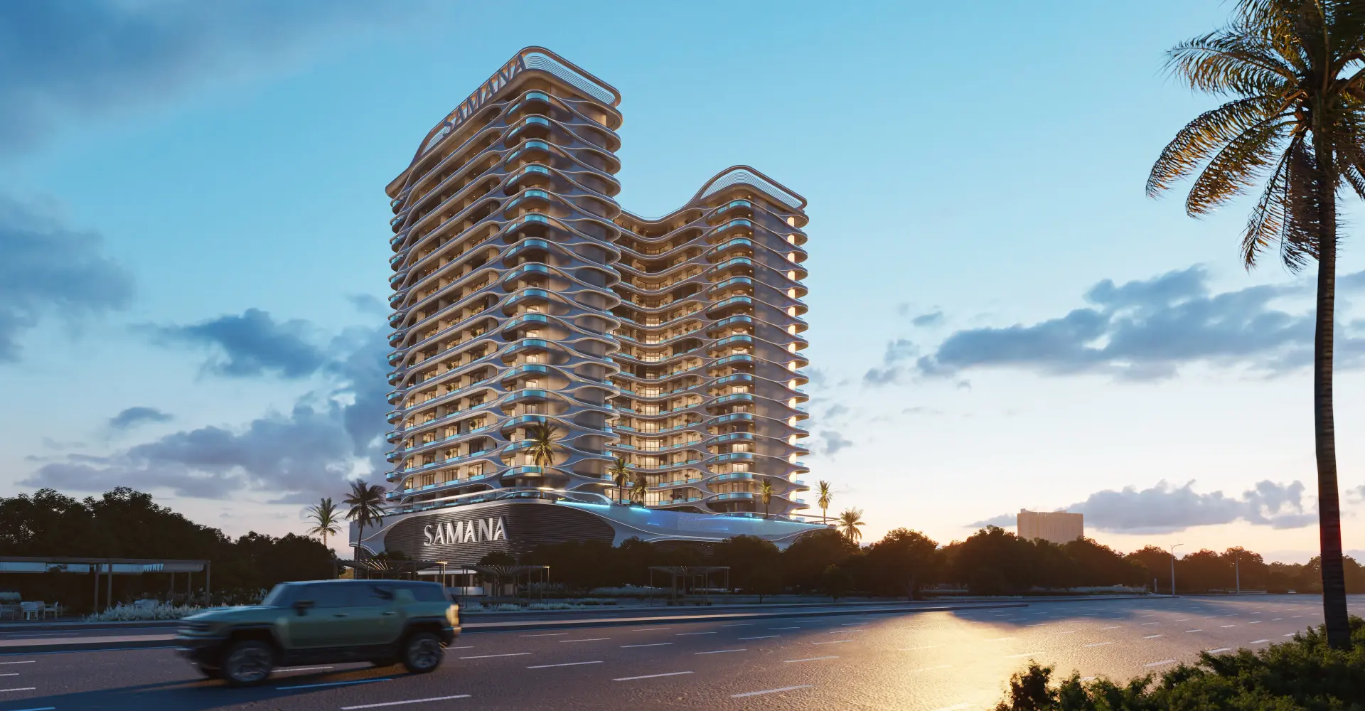 DLRC's strategic position between major highways, proximity to leading attractions and schools, and abundance of open green spaces support continued demand and long-term value for developments like Samana Boulevard Heights.