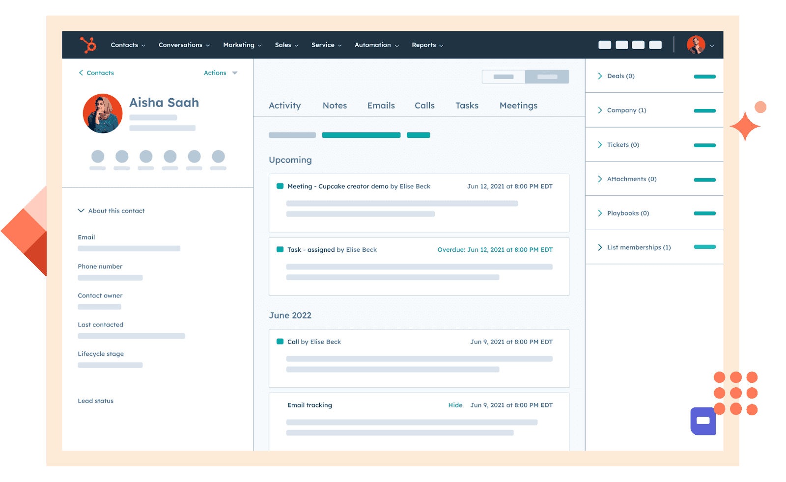 HubSpot Customer Platform working space