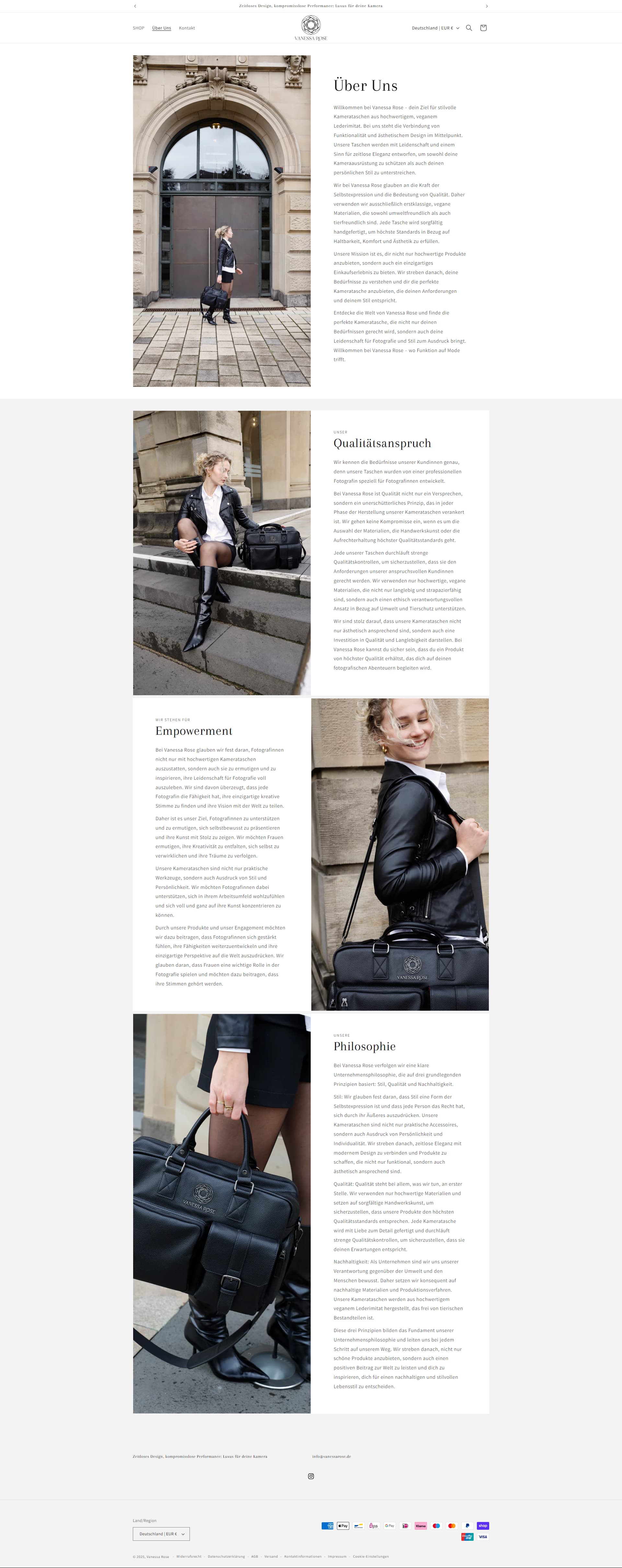 Shop von Vanessa Rose