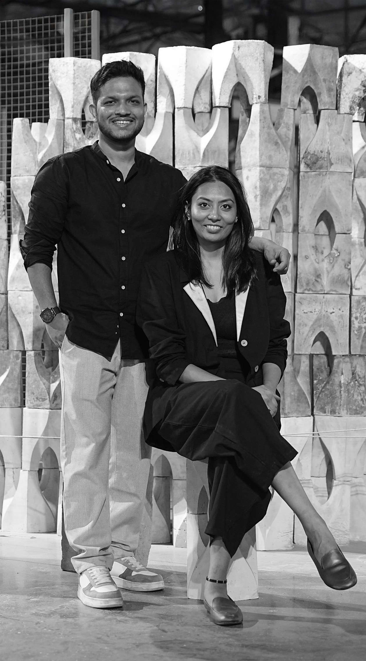 Bhakti and Suyash - Co Founders