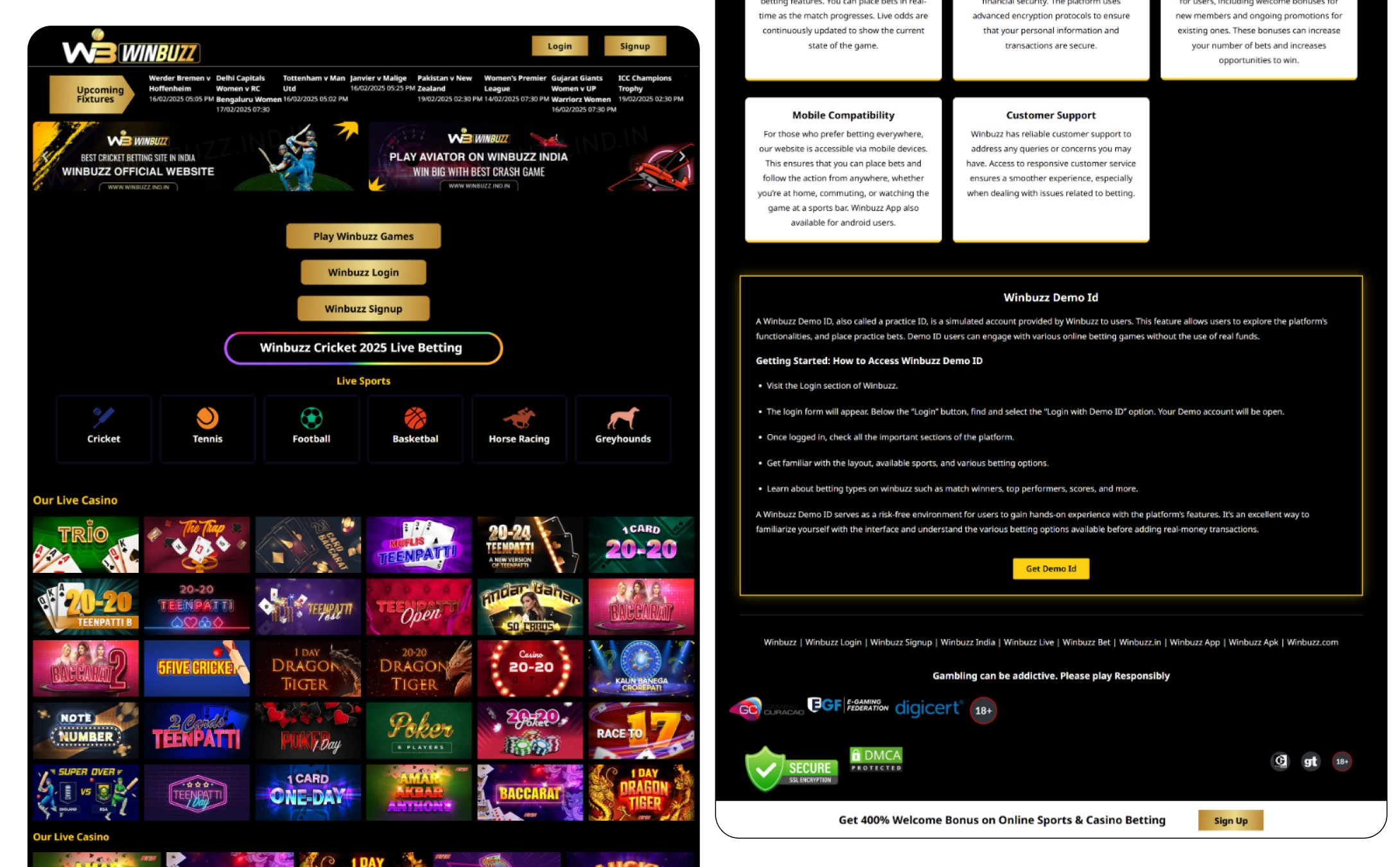 3 Happy Client Website