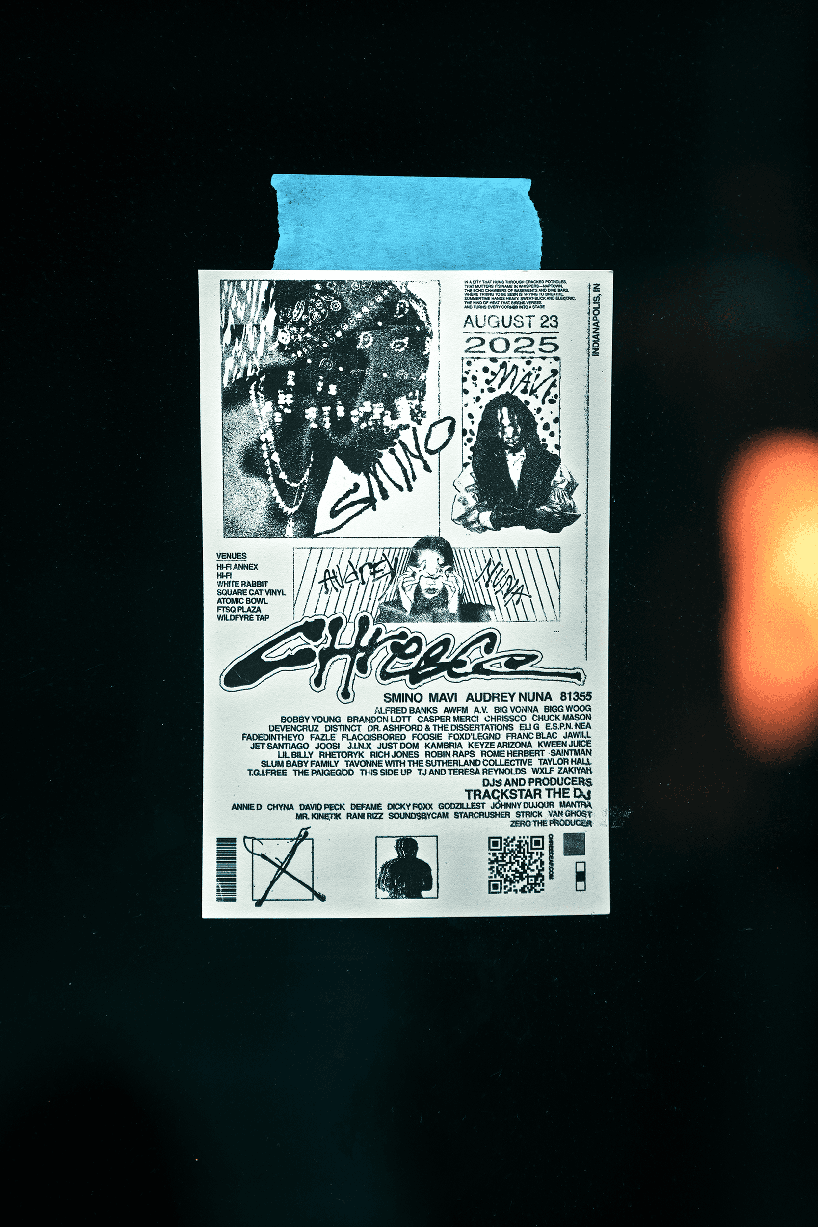 Audrey Nuna performing at the Chreece Festival in Indianapolis