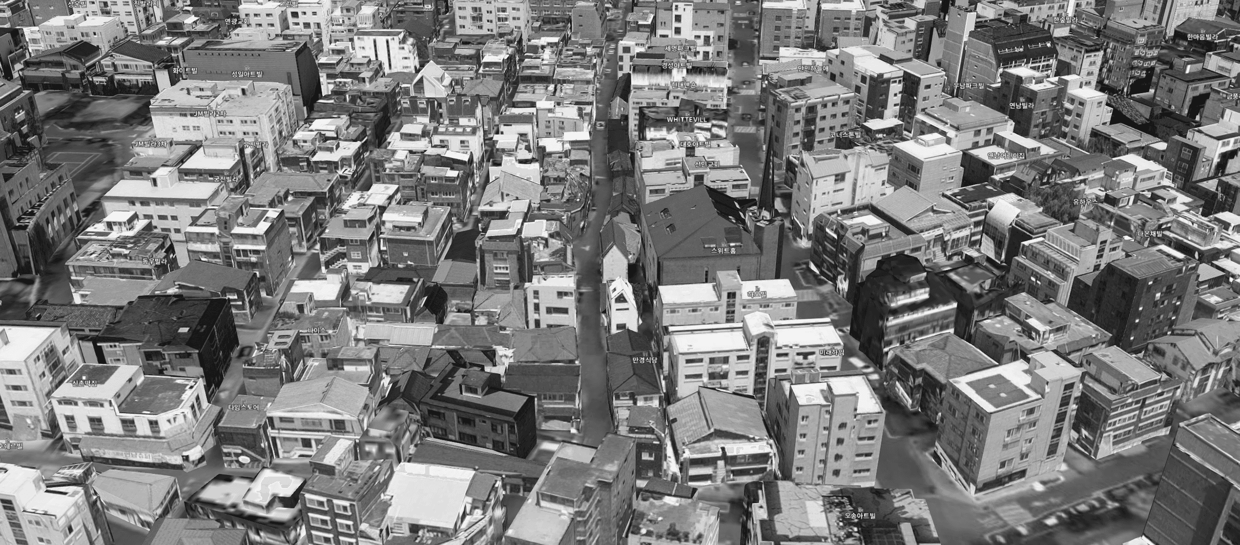 연남동의 얇은 켜: 487과 481 | 연남동 487과 481의 현재 모습