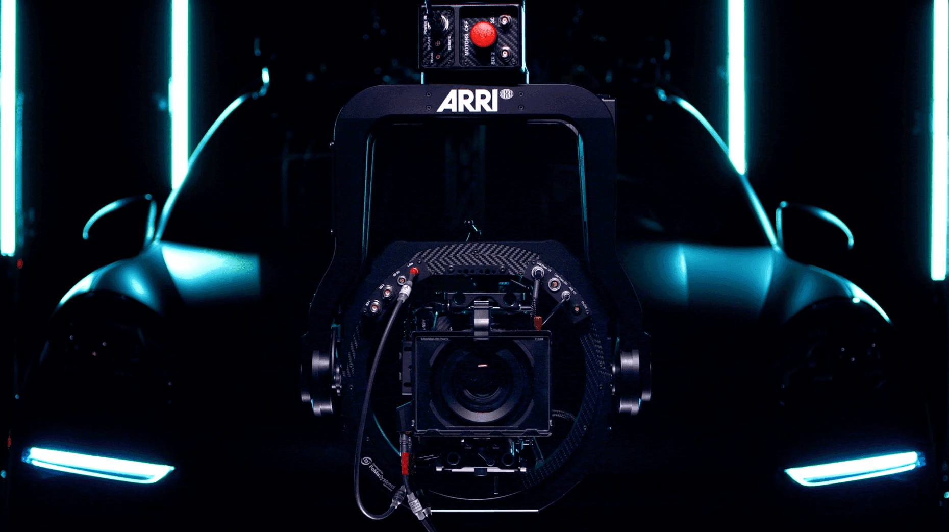 Sport car from the top