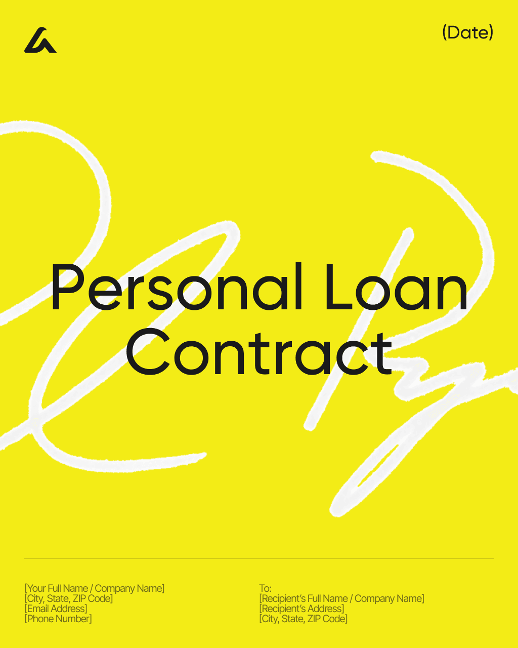Personal Loan Contract 