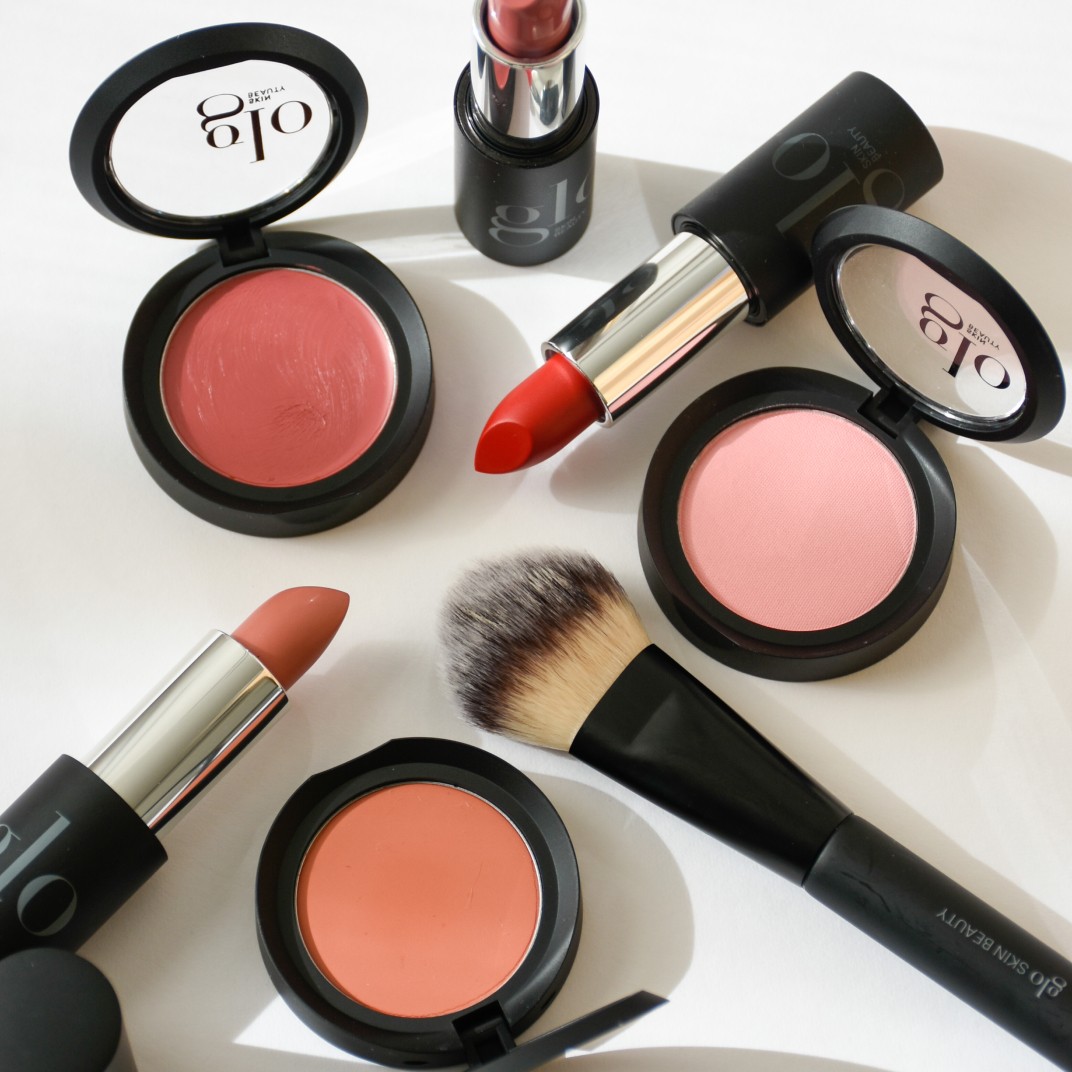 Assortment of make-up products