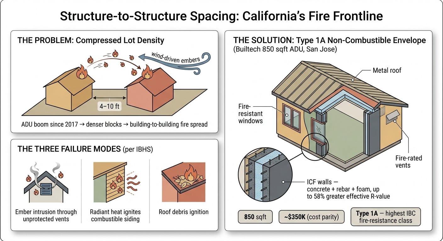 Structure-to-Structure Spacing - California's Fire Frontline