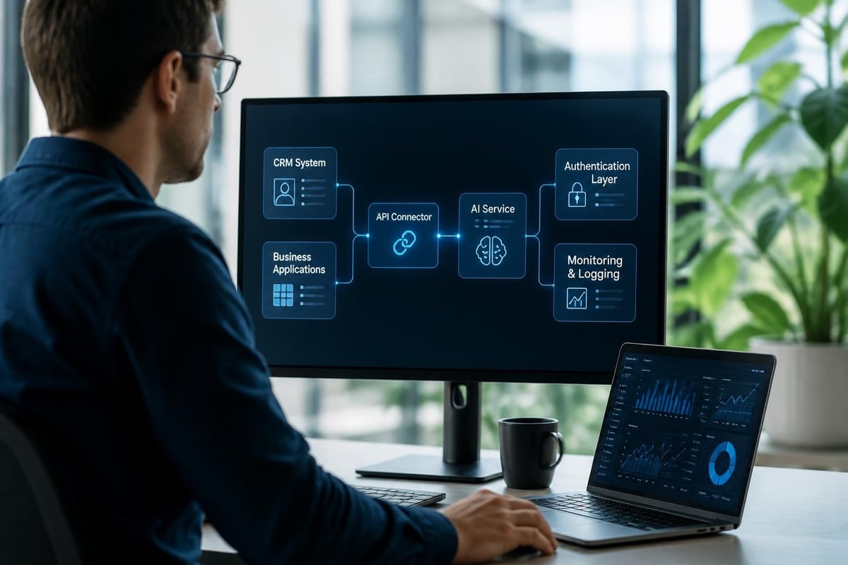 AI integration architecture layers
