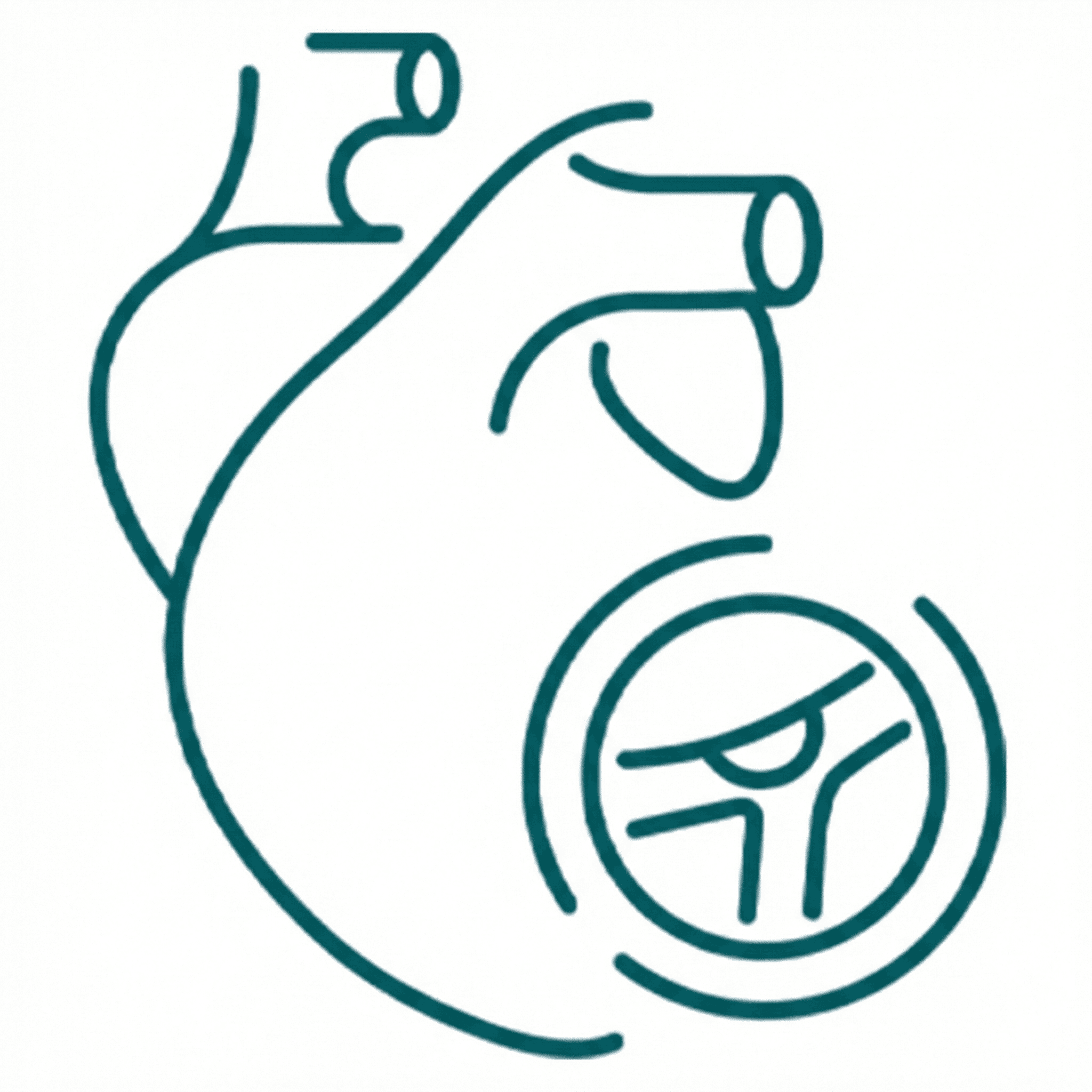 Ícone de avaliação de risco cirurgico cardiológico, um dos principais serviços da Dra. Viviane Batista em Goiânia.