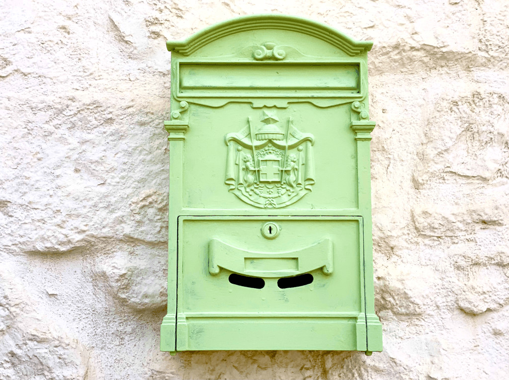 Old Green Mailbox Ostuni