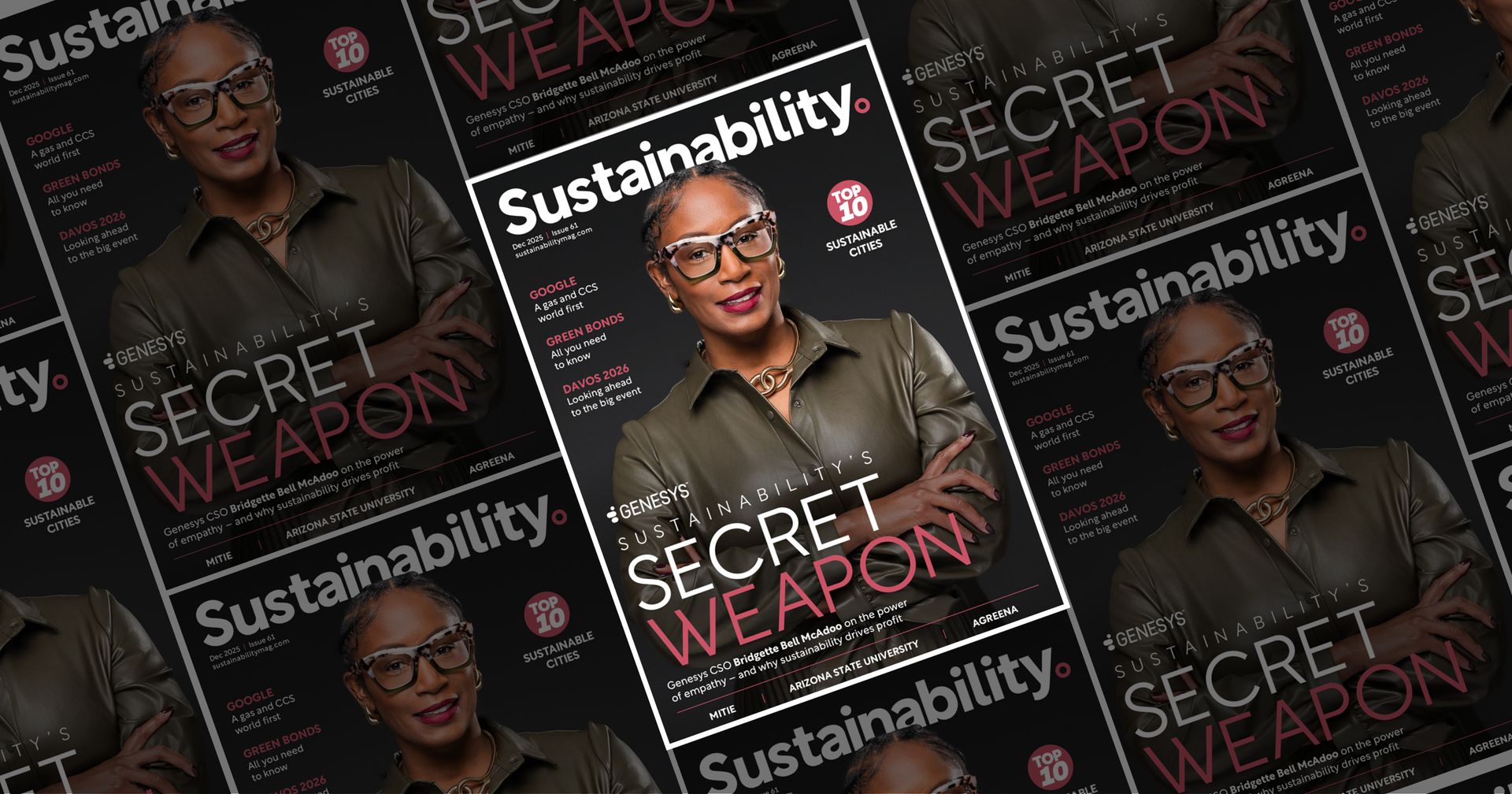 Sustainability Magazine | December Issue 61 Features Leaders at Genesys and More