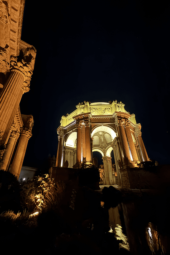 Palace of Fine Arts @1am