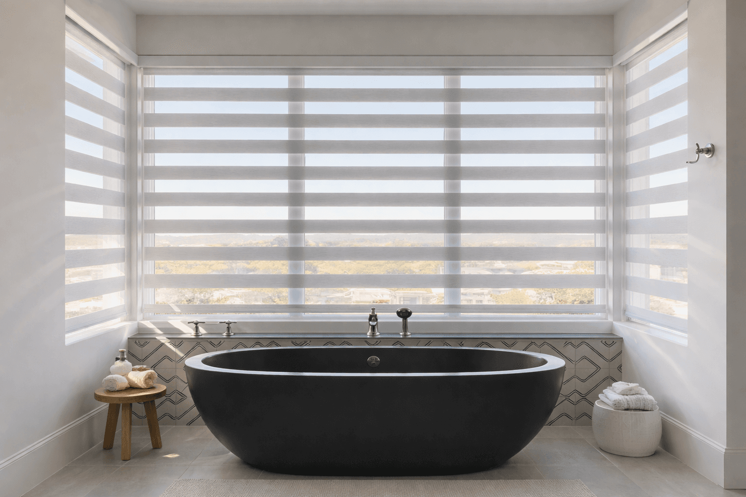 the canadian flag is flying high in the sky