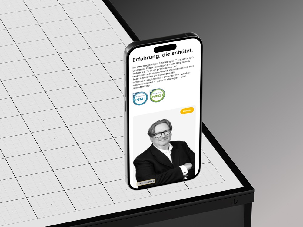 Frank Hansmann als Experte für die Avatio.