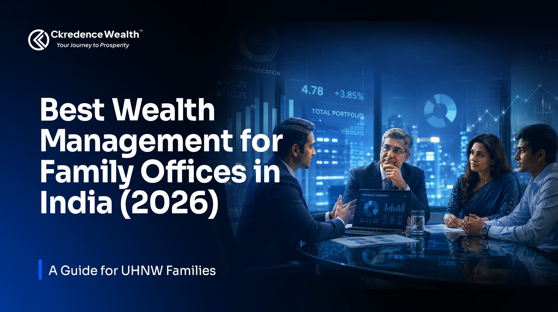 Family office wealth management India workflow with onboarding, IPS, allocation, tax planning and reporting
