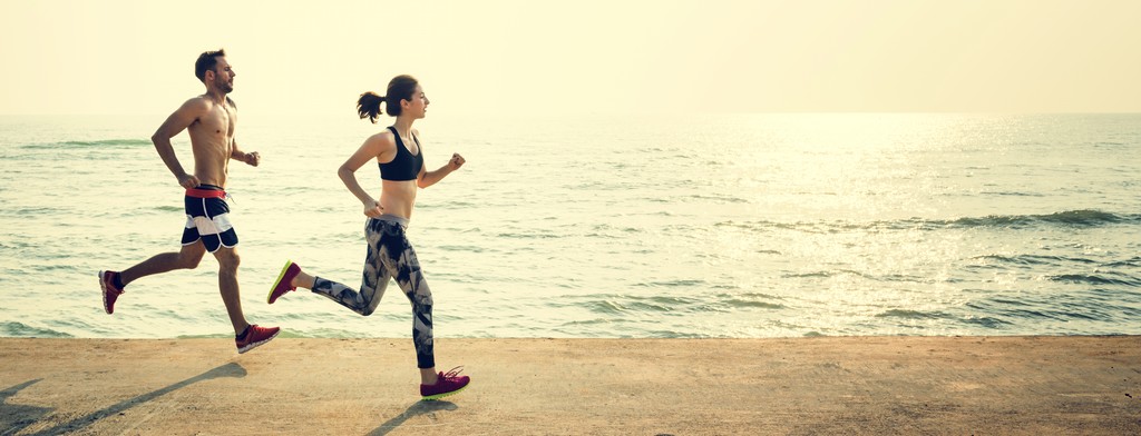 couple running