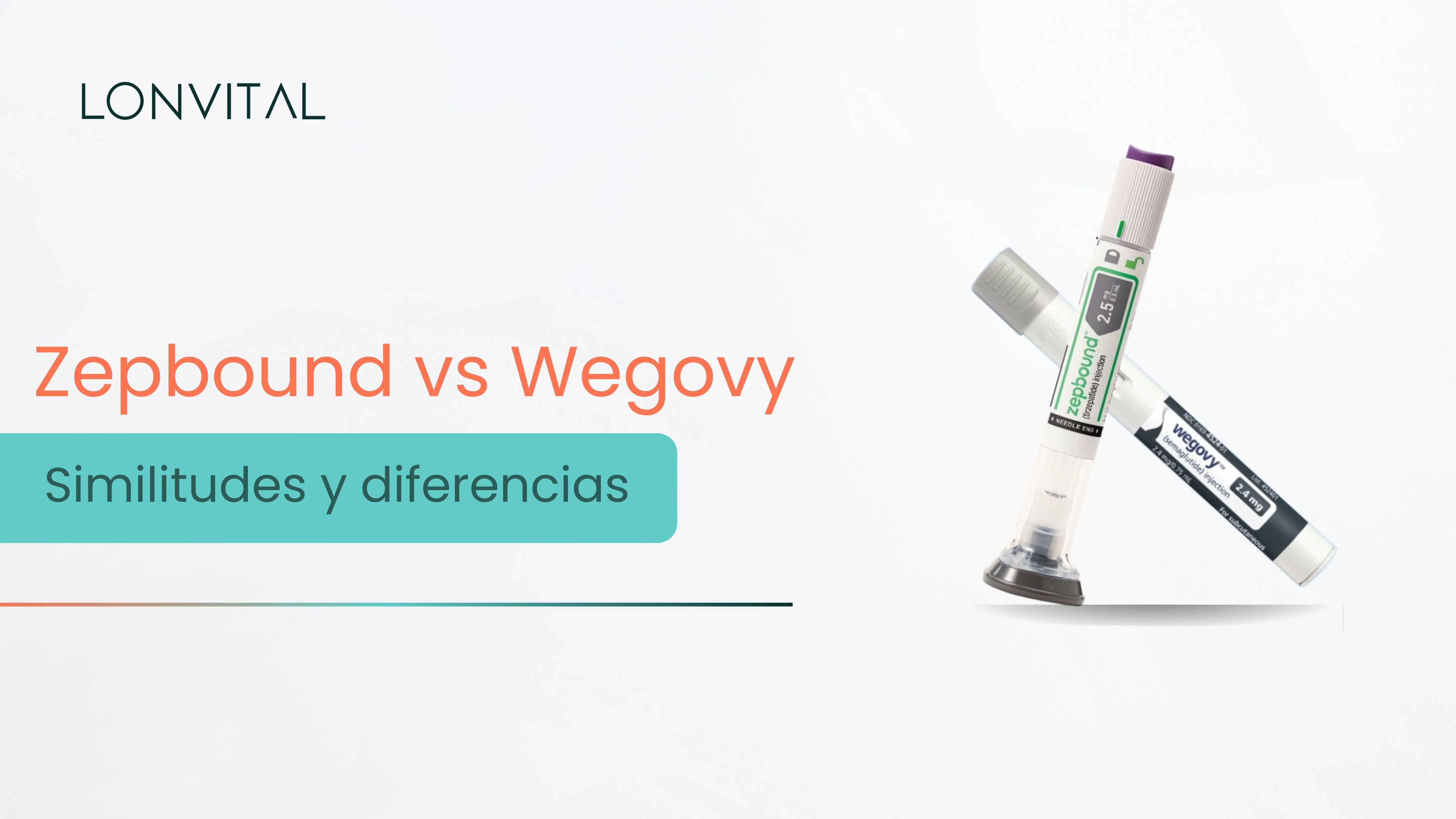 Zepbound vs Wegovy | Similitudes y diferencias