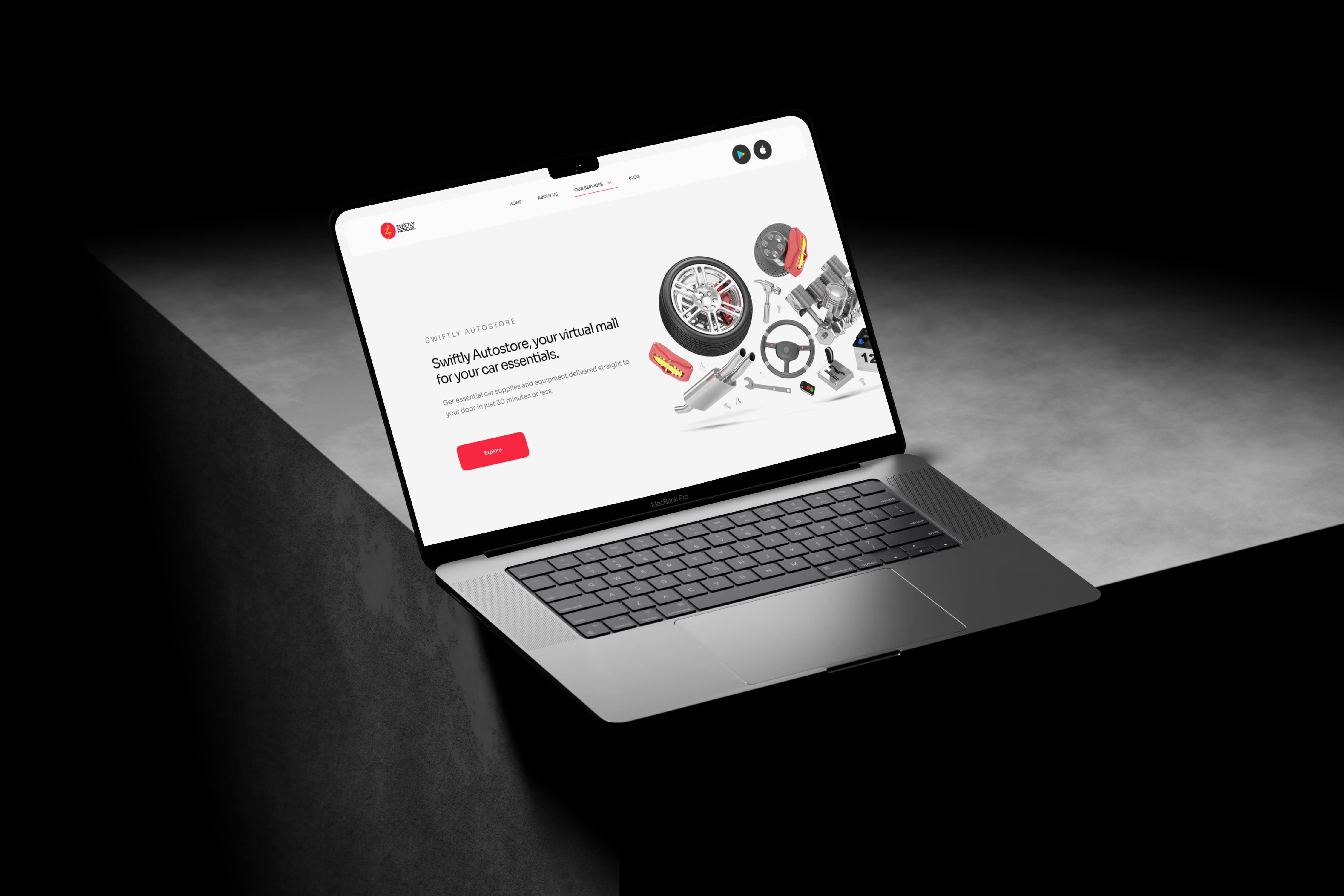 Work Showcase Website Thumbnail