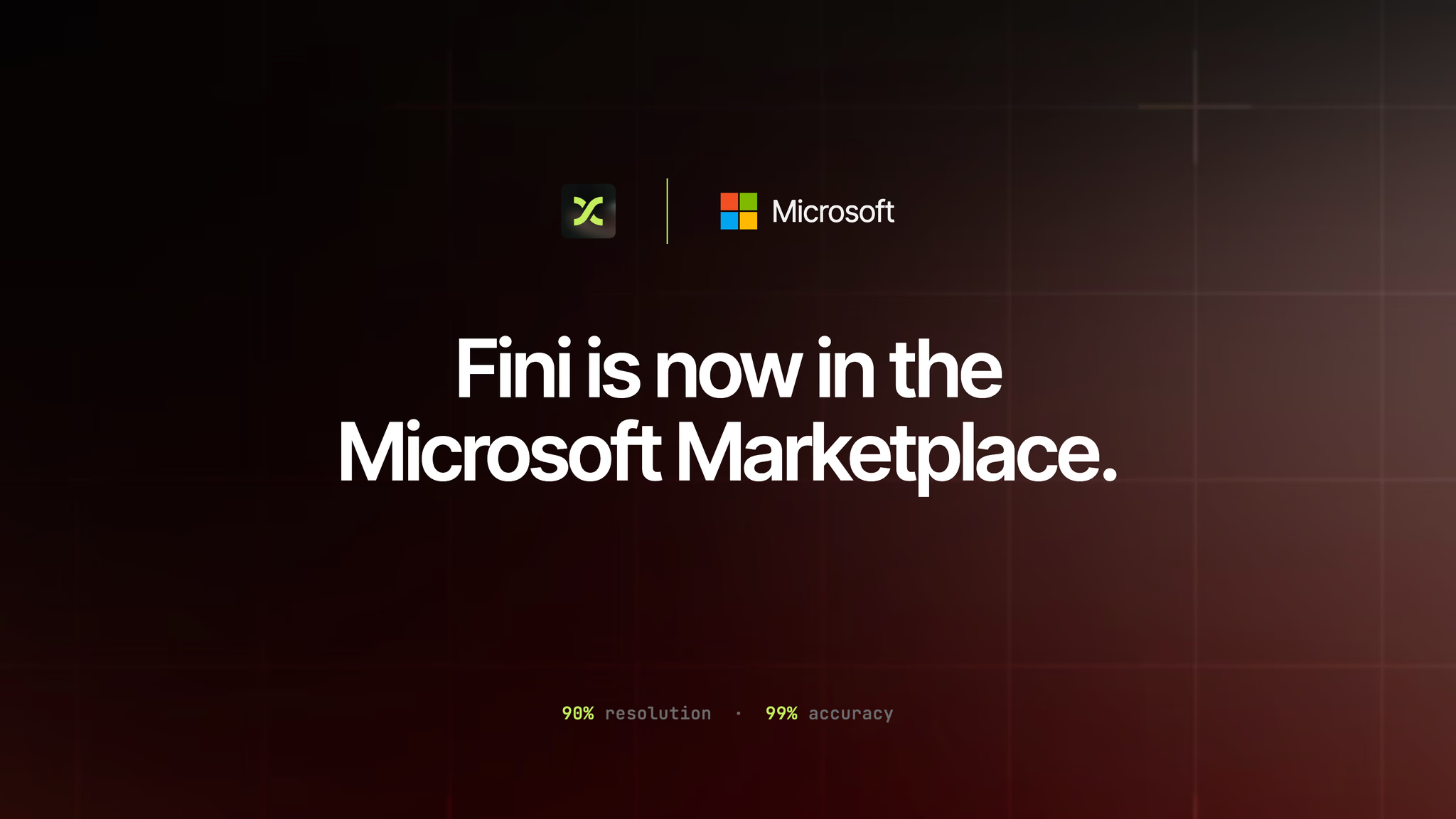 Fini is now available in the Microsoft Marketplace