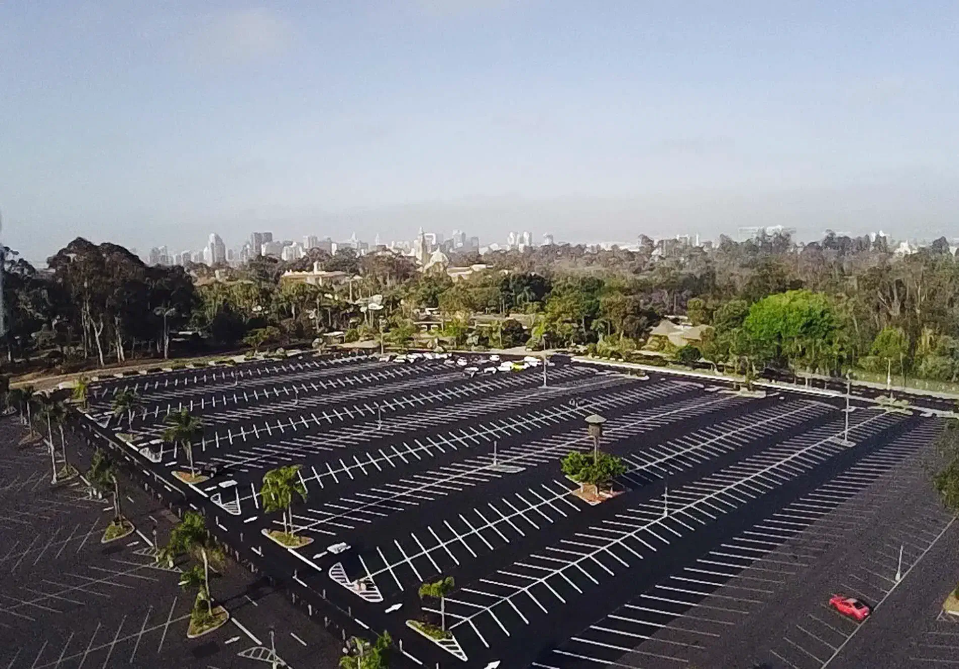 San Diego Zoo parking lot project