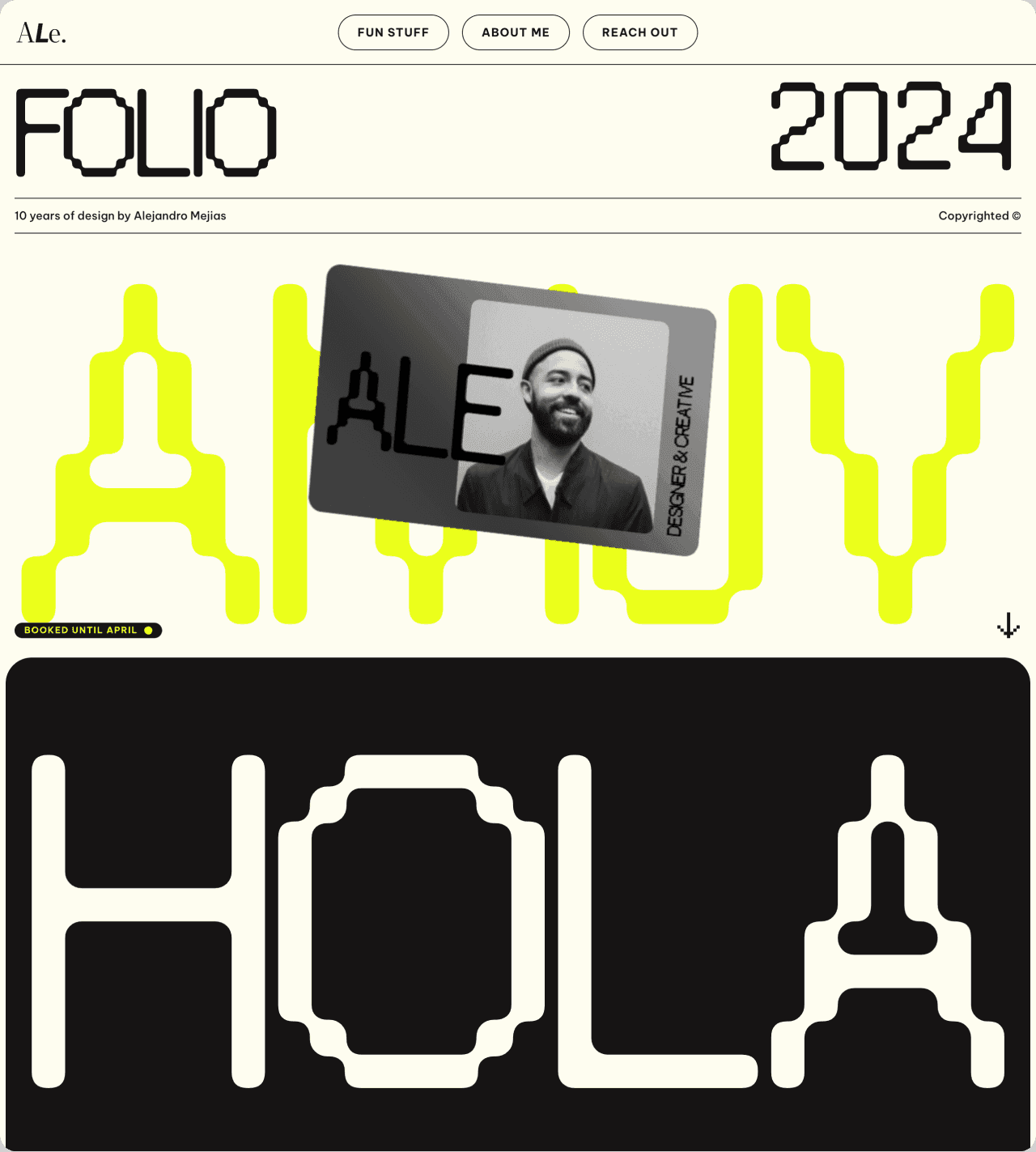 Alejandro Mejias Portfolio