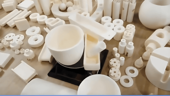 Polysilazane ceramic finished products