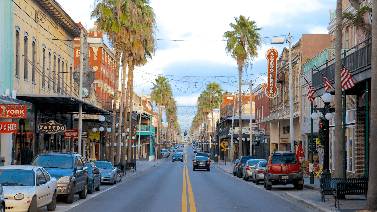 7th avenue in Ybor City Tampa