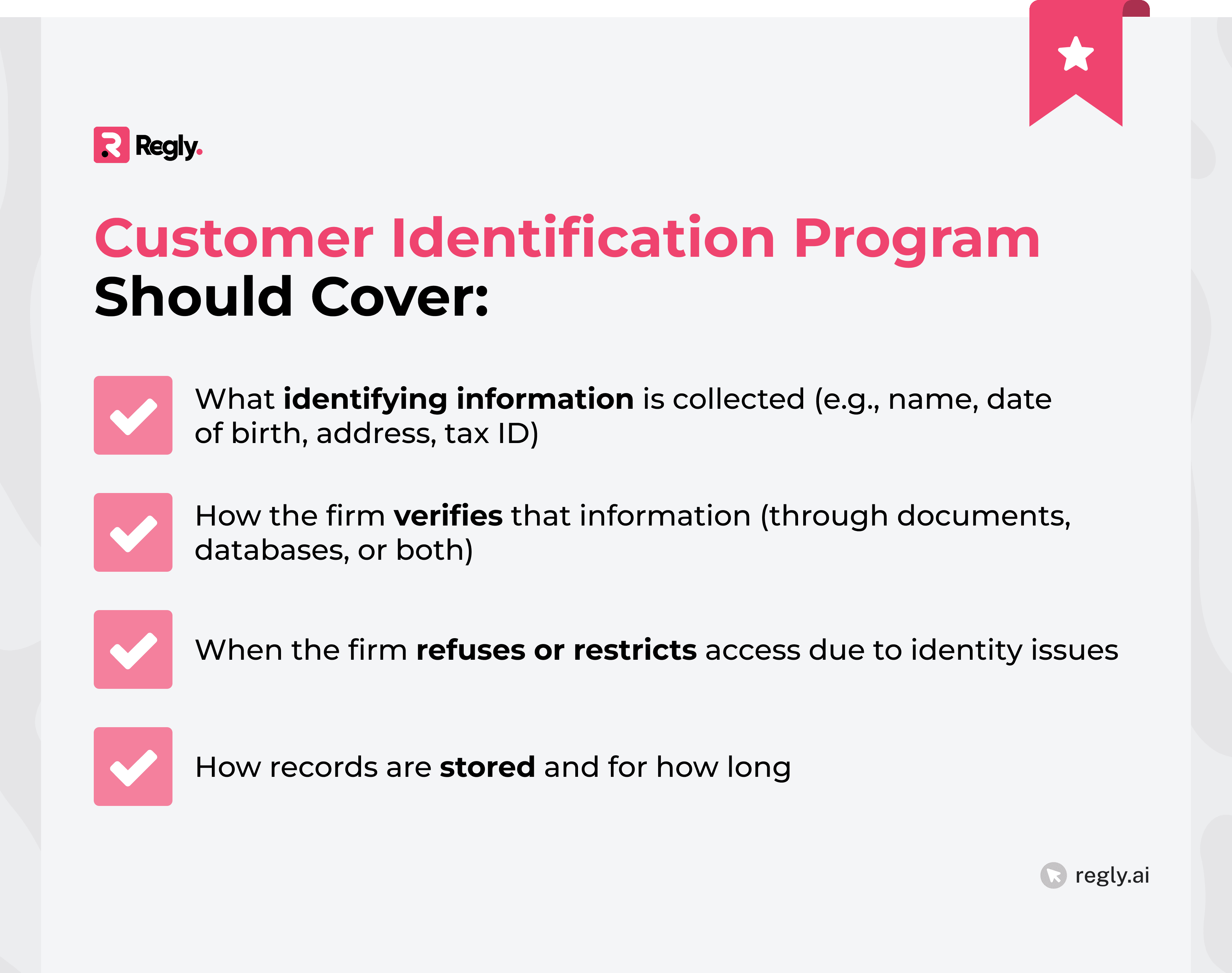 Customer Identification Program (CIP)