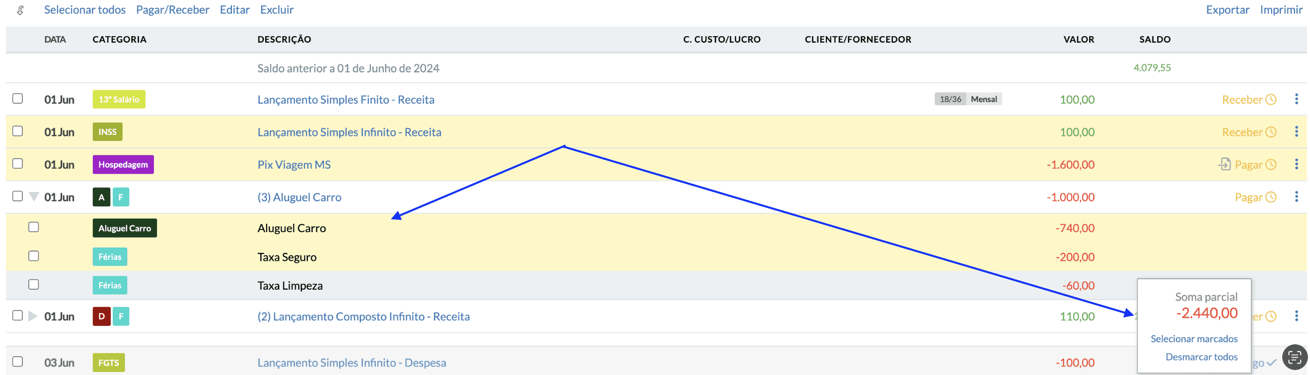 Lista lançamentos: Novo email de lembrete com acesso à troca do cartão de crédito