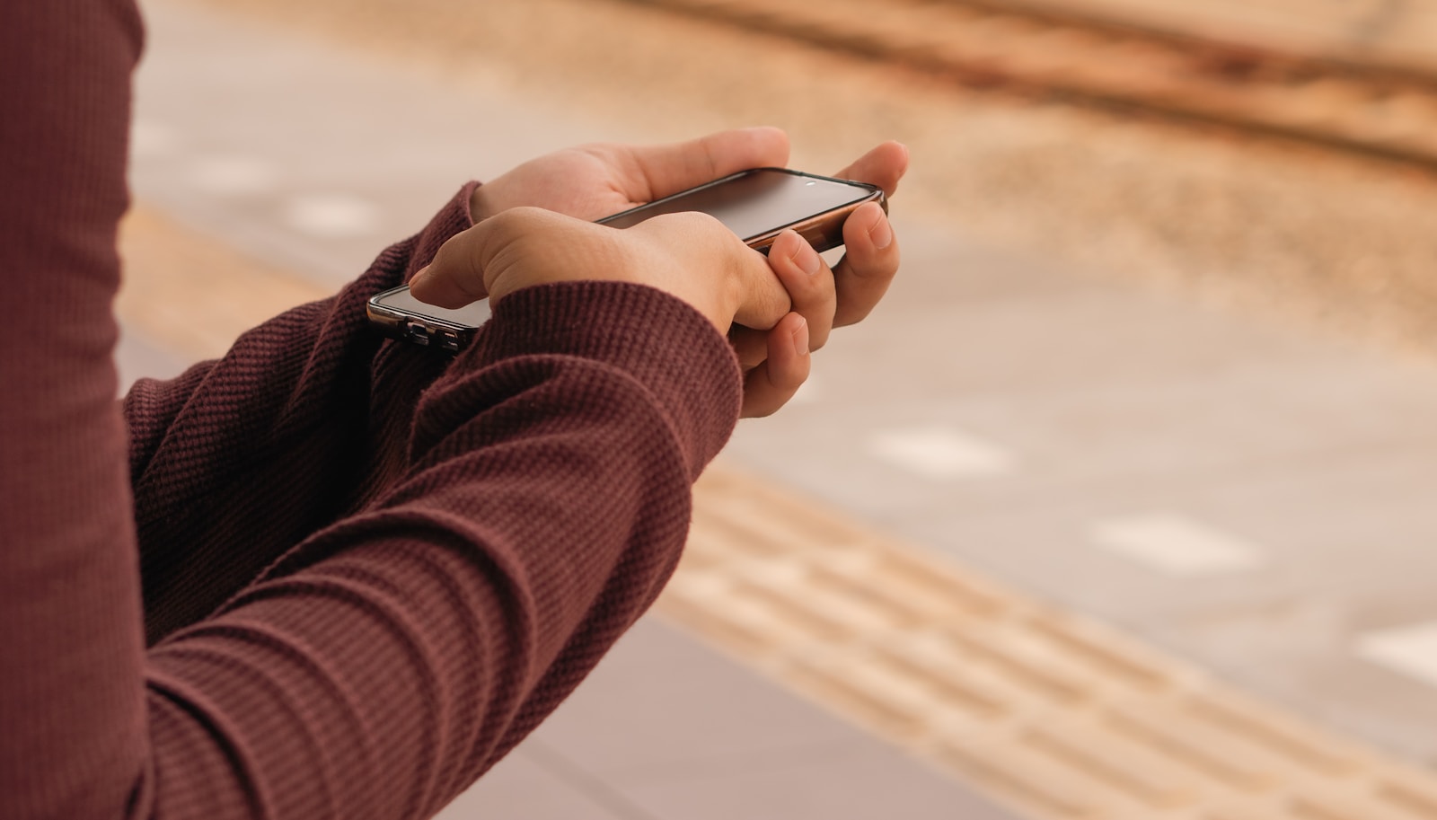 How most visitors actually arrive: a mid-range phone on mobile data