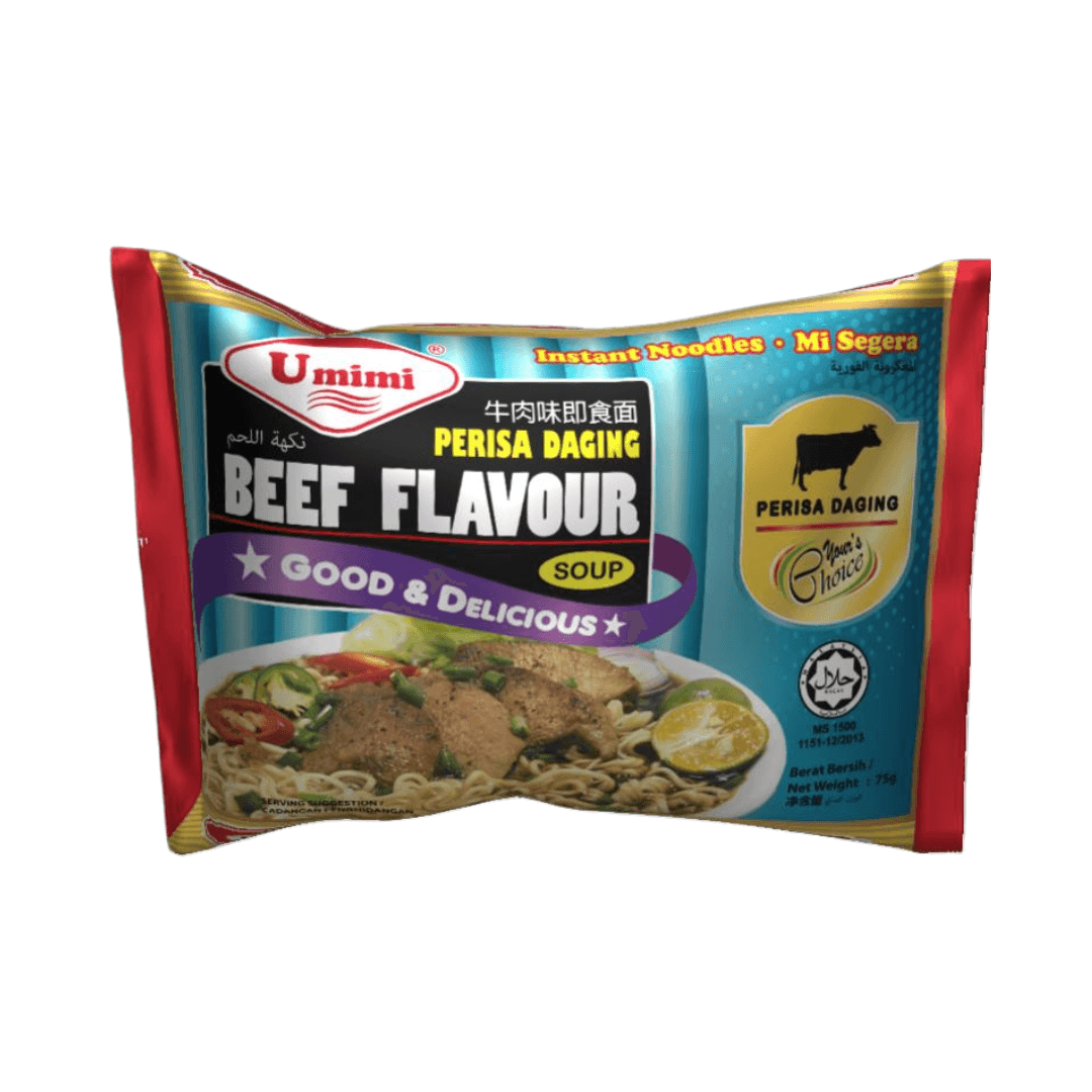 Umimi Instant Noodle - Beef Flavour