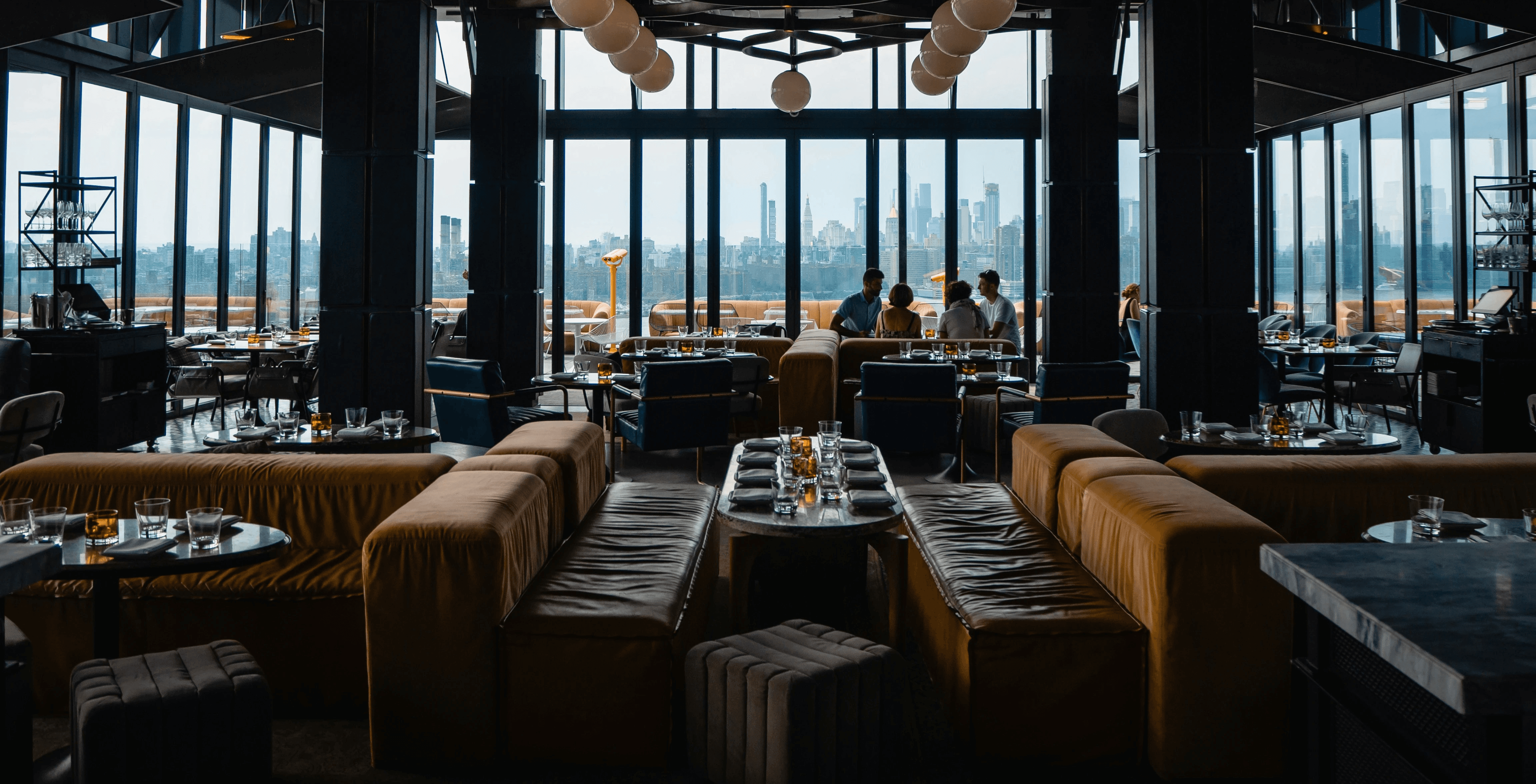 people inside eatery