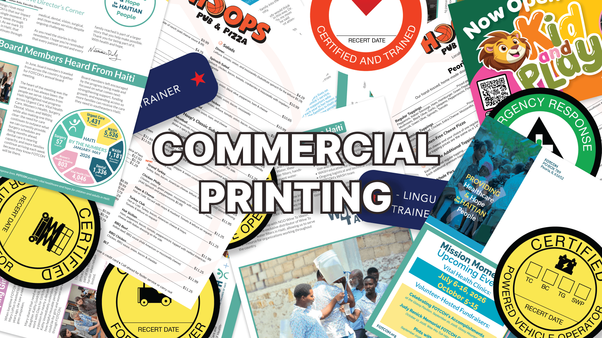 COMMERCIAL PRINTING