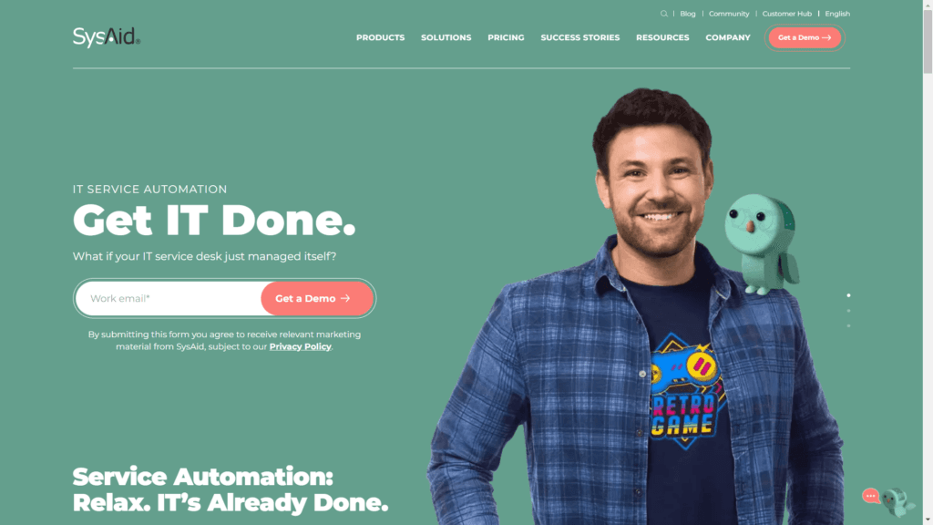 Sysaid, helpdesk, sales, customer support