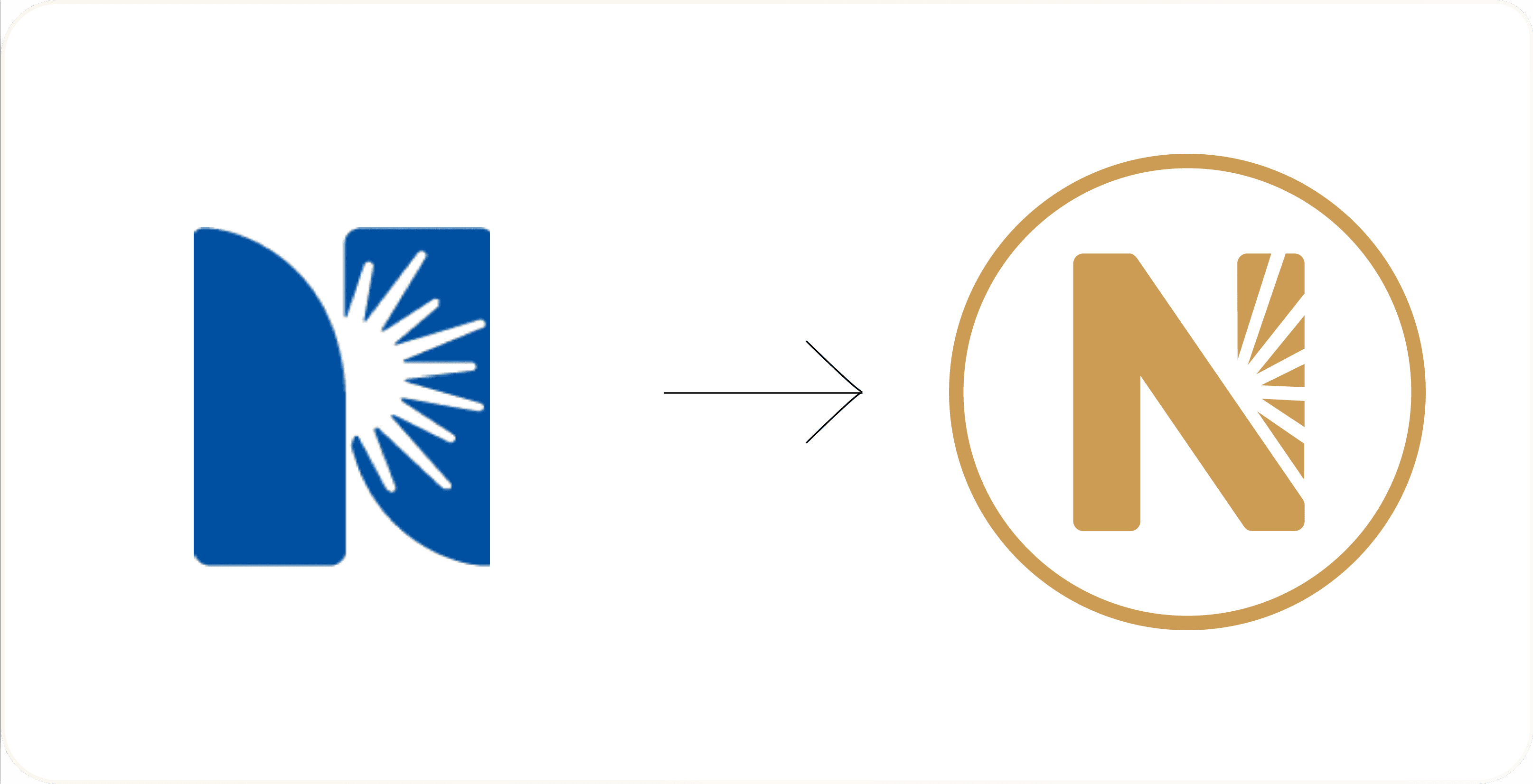 Newmarket Holidays logo before and after