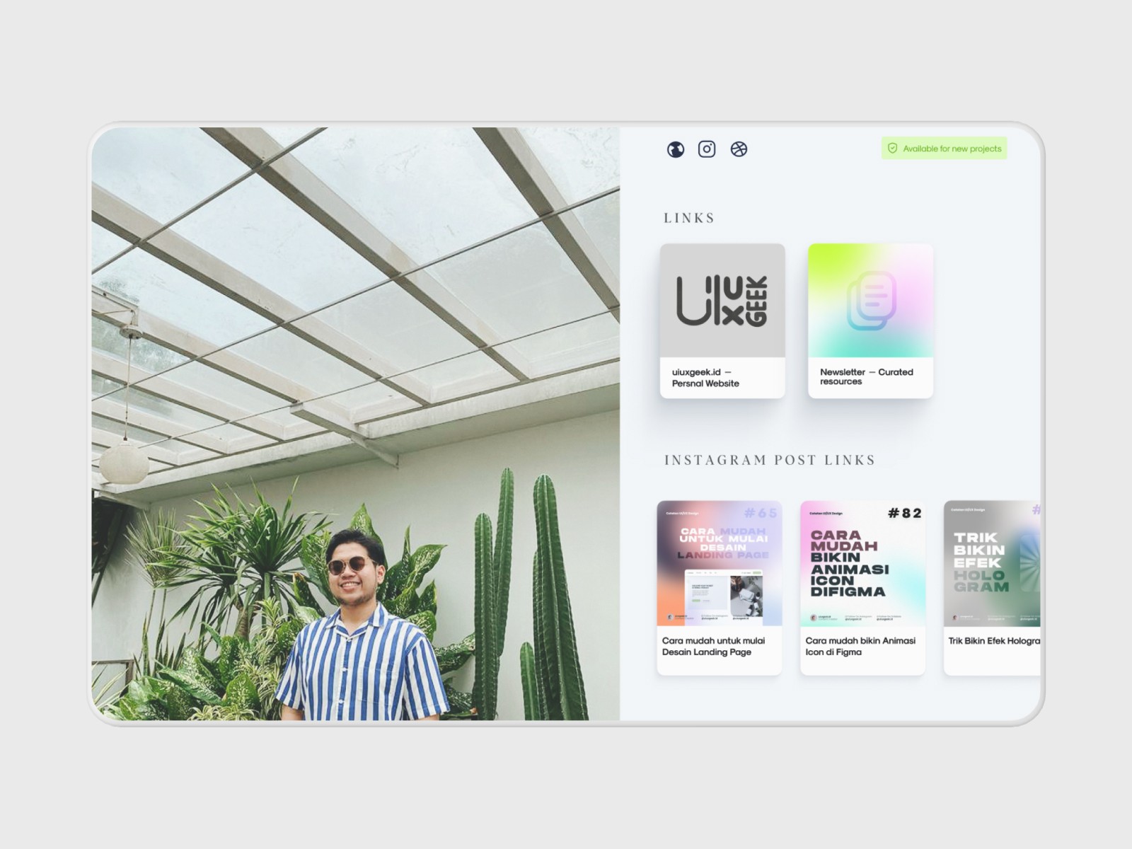 Project showcase laptop mockup