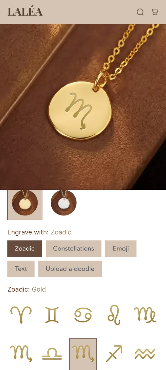 Custom Zoadic Necklace